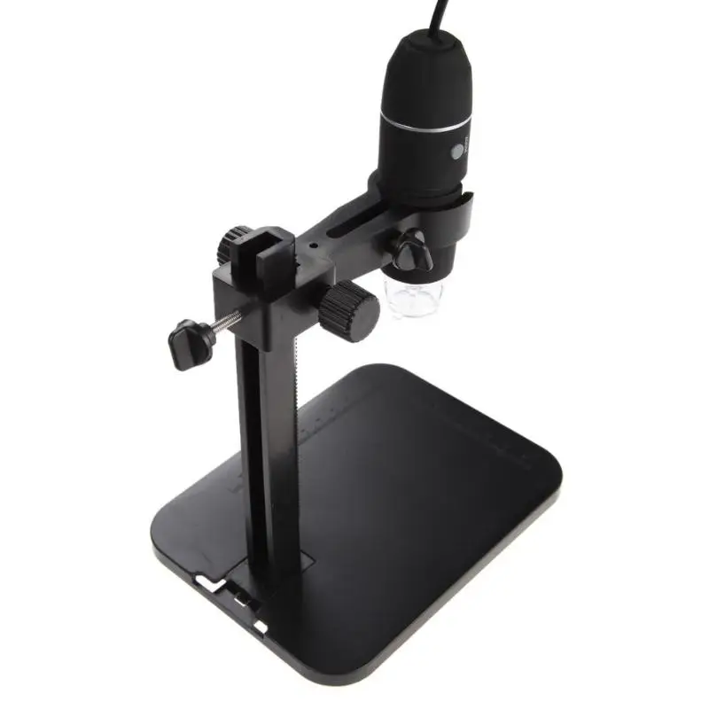 Strokovno USB Digitalni Mikroskop 1000X 800X 8 LED 2MP Elektronski Mikroskop Endoskop Zoom Fotoaparat Lupo+ Dvignite Stojalo Nova