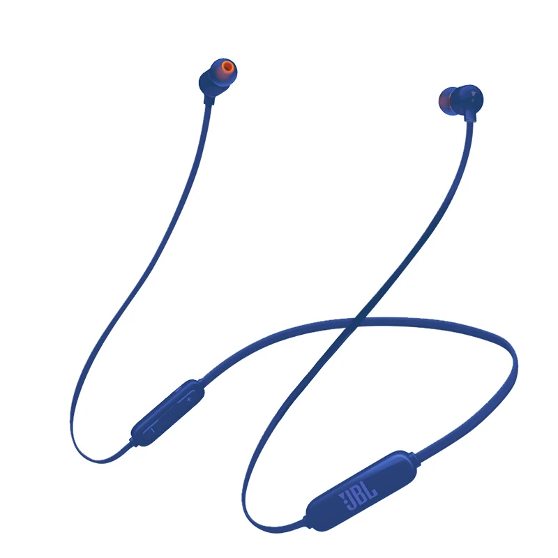 Novo JBL TUNE 110BT Slušalke Bluetooth Brezžične Slušalke Z Mikrofon Stereo Šport Teče Slušalke Podpora IOS / Android