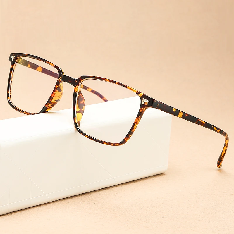 Higodoy Plastičnih Kvadratnih Moških Očala Klasičnih Malih Očal Okvir Ženske Jasno Objektiv Optični Očala Očala