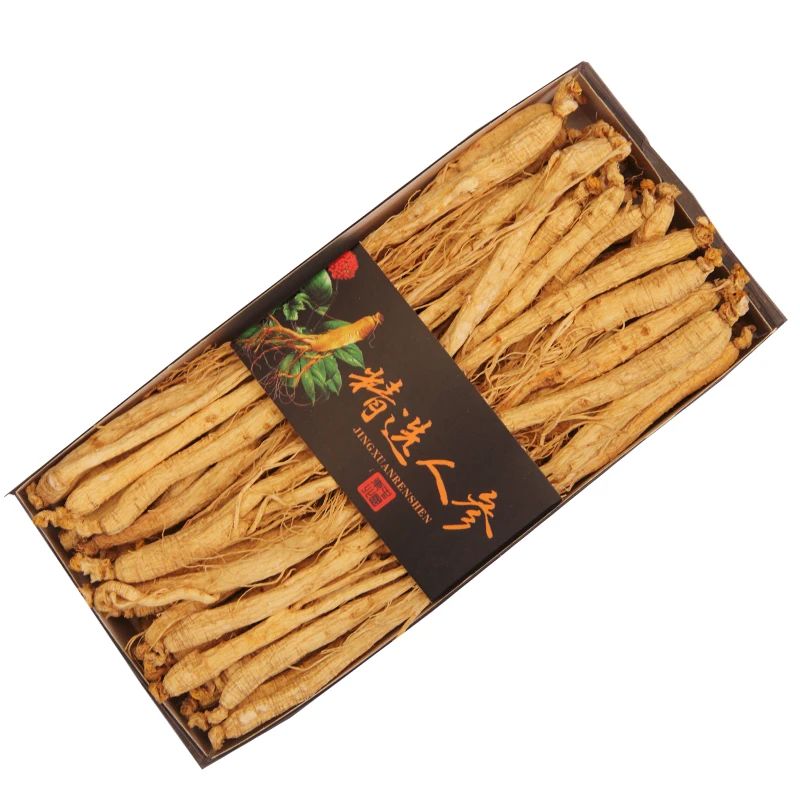 Changbai Sveže / Suho Ginseng Koren tablete 300 g/500g sveže ginseng Vakuum Paket Panax ginseng Koren Zeliščni za nego kože, kozmetični uporabo