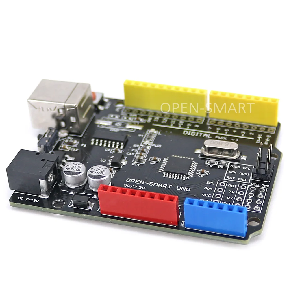 OPEN-SMART 5V / 3.3 V Združljiv UNO R3 (CH340G) ATMEGA328P Razvoj Ploščo z USB Kabel za Arduino UNO R3