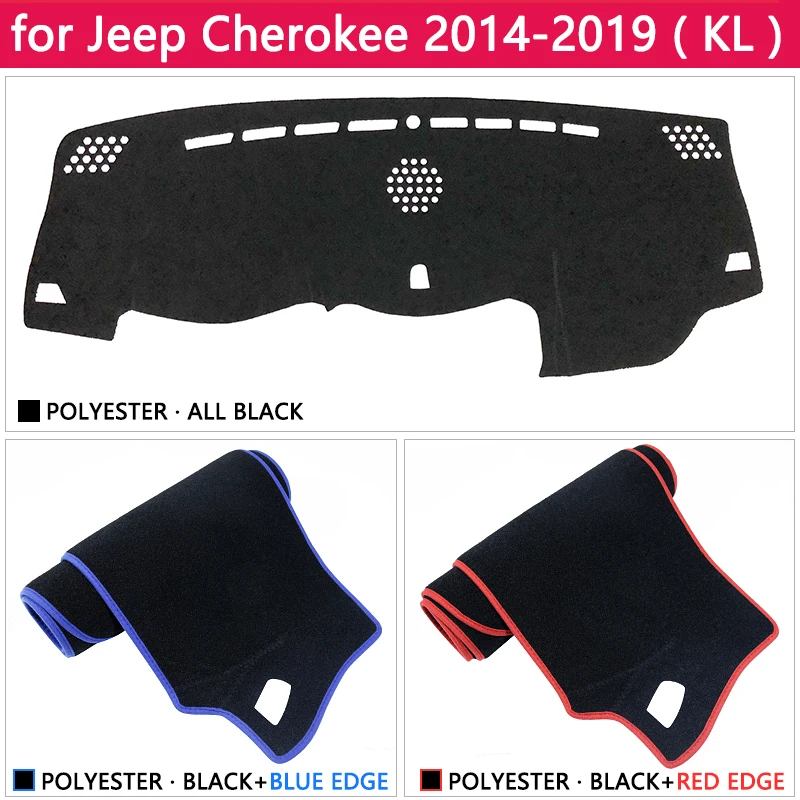 Za Jeep Cherokee KL 2016 2017 2018 2019 Anti-Slip Mat nadzorna plošča Pokrov Pad Dežnik Dashmat Zaščito Avto Dodatki