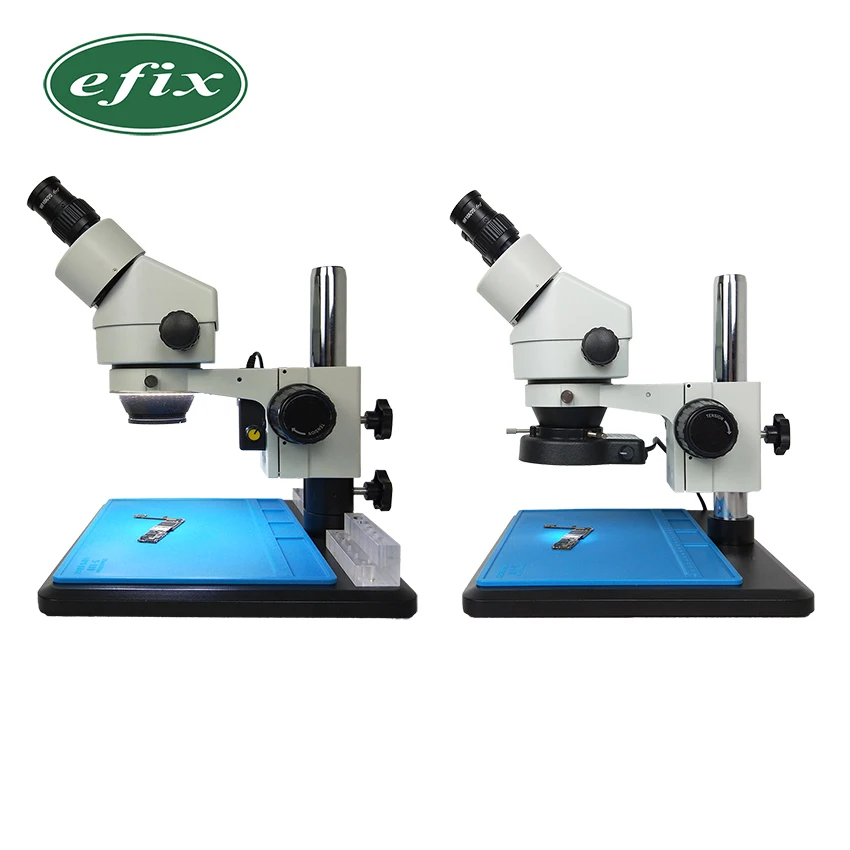 Efix 7~45x Simul-Osrednja Stalno Povečavo kateri je daljnogled Stereo Spajkanje Mikroskopom Delovno Mobilni Telefon Orodje za Popravilo