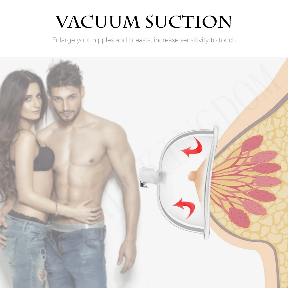 Vakuumski Muco Prsi Enlarger Povečanje Črpalka Nastavek Sesanju Pokal Prsih Klitoris Stimulator Ženski Masturbator Adult Sex Igrače za Ženske