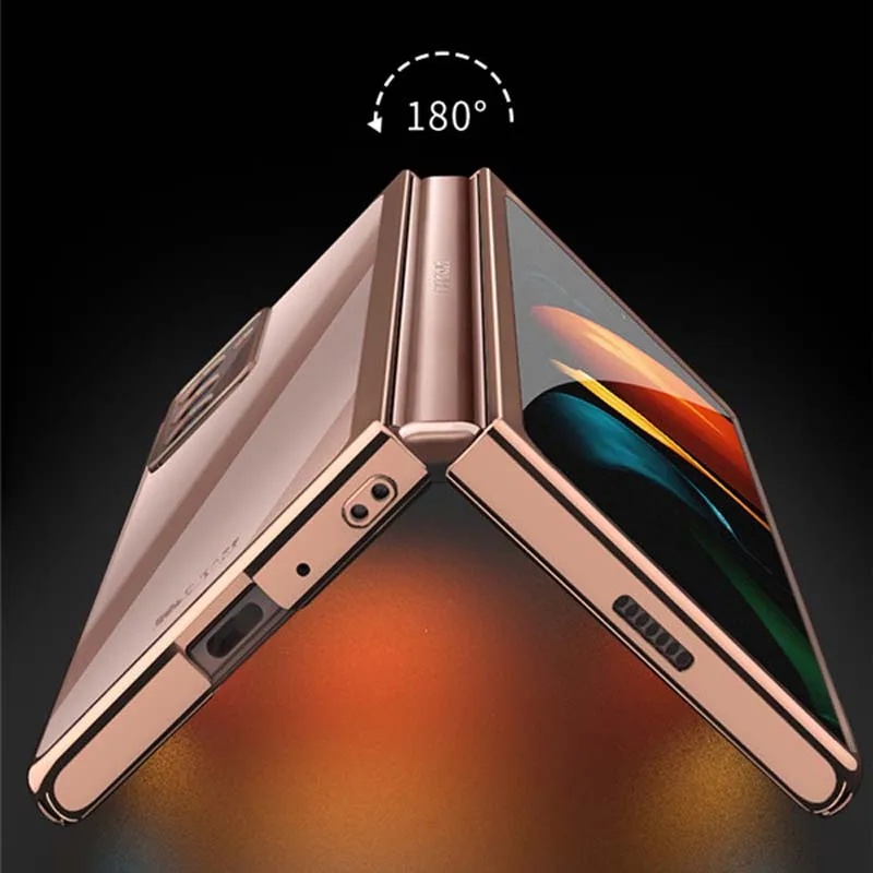 PC Trdi Vzorec Transparentno Steklo Za Samsung Galaxy Ž Krat 2 5G Primeru Galaxy W21 5G 360 Popolno Zaščito Mobilni Telefon Primeru KS0977