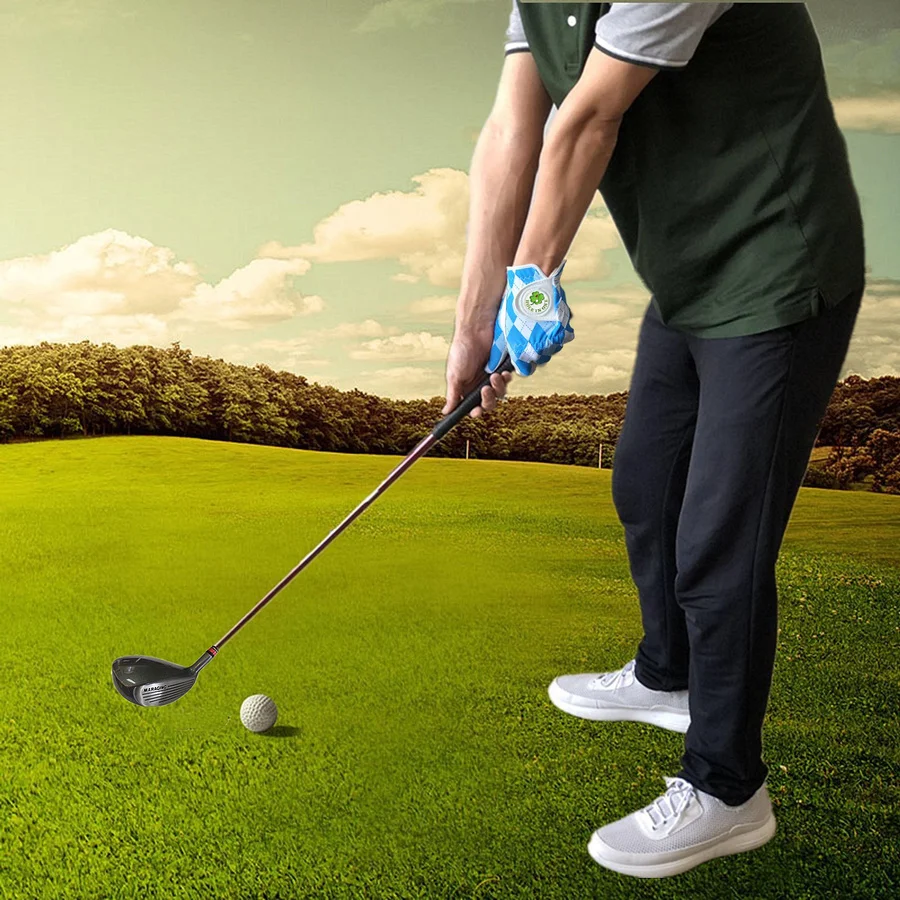 Nova Zasnova Weathersof Oprijem Golf Rokavice Moški z Levo Roko v Desno z Žogo Marker Dihanje Udobno za Golfiste
