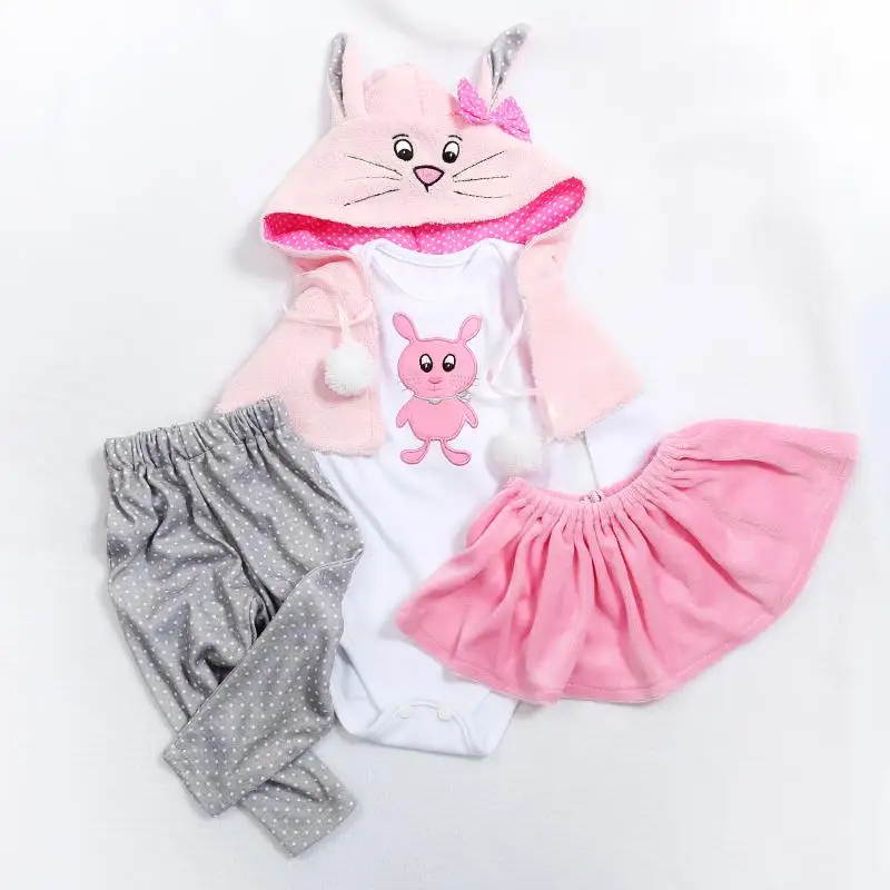 50-57 cm prerojeni baby lutke obleko bebe baby 45-50 cm oblačila, ki princesa roupa otroška oblačila, lutke, dodatki bonecas darilo