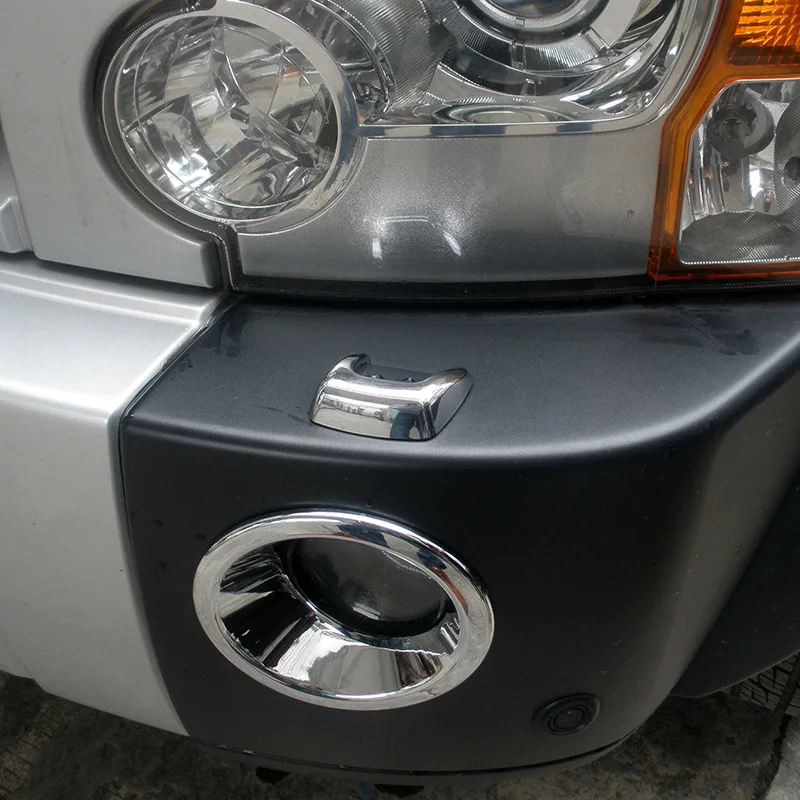 2X Chrome Žaromet za Pranje vodnim Zajema Vetrobransko steklo Avtomobila Odbijača Razpršilne Šobe kritje za Range Rover Sport 2005-2013