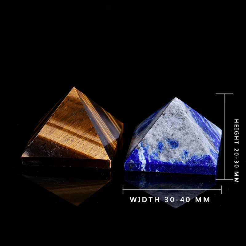 1 PC Naravnih Tiger Oči Piramida Zdravljenje Kristalno Naravnega Kamna Mineral Cyanite Darilo Doma Feng Shui Dekoracijo Brezplačna Dostava