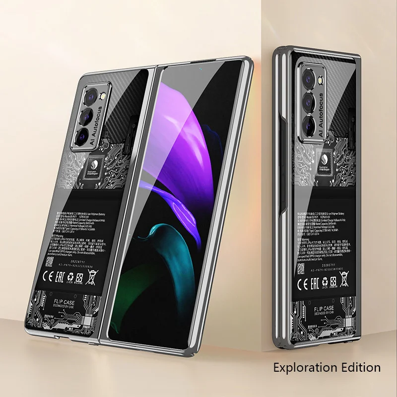 Moda Plating PC Trdi Telefon Pokrovček Za Samsung Galaxy Ž Krat 2 Primera Lepe Barve Slikarstvo Shockproof Celotno Zaščitno Funda