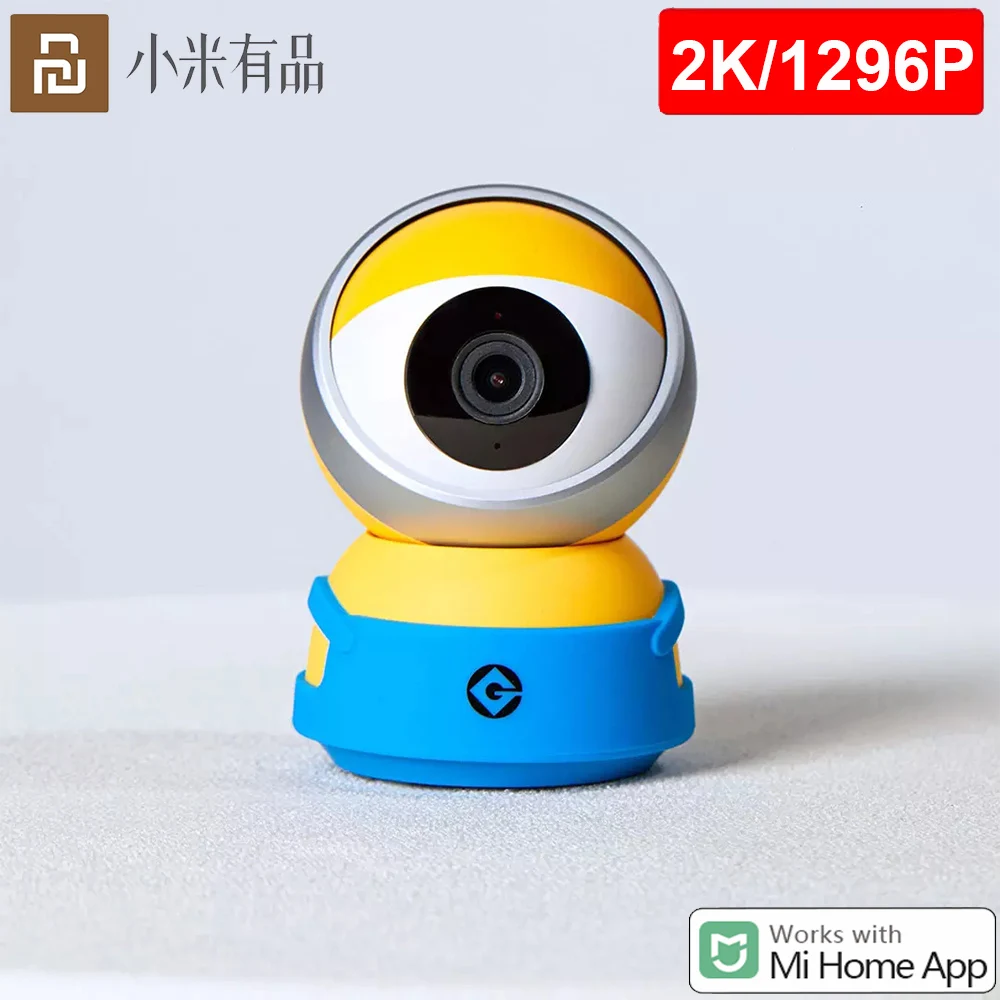 Xiaomi imilab Mi Smart Camera A1 Webcam 1296P 2K HD WiFi Pan-nagib Night Vision 360 kot Video Kamero Prikaz Baby Security Monitor