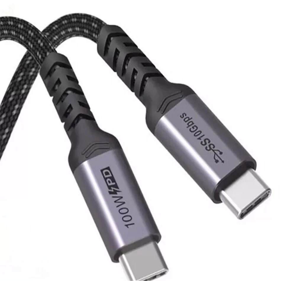 URVNS USB, C-Tip C Kabel Za Macbook Pro 5A PD 100W USB 3.1 Gen 2 Hitro USB-C Kabel Za Samsung S10 Note20 PD 3.0 QC 4.0 Kabel