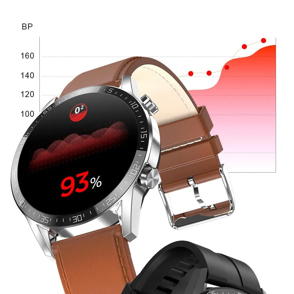 L13 SmartWatch Moških EKG+PPG Nepremočljiva Bluetooth Klic Krvni Tlak Modne Zapestnice Zapestnica Fitnes Pametno Gledati