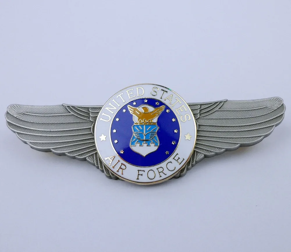 US Air Force Pin Krila Značko Pin Insignia