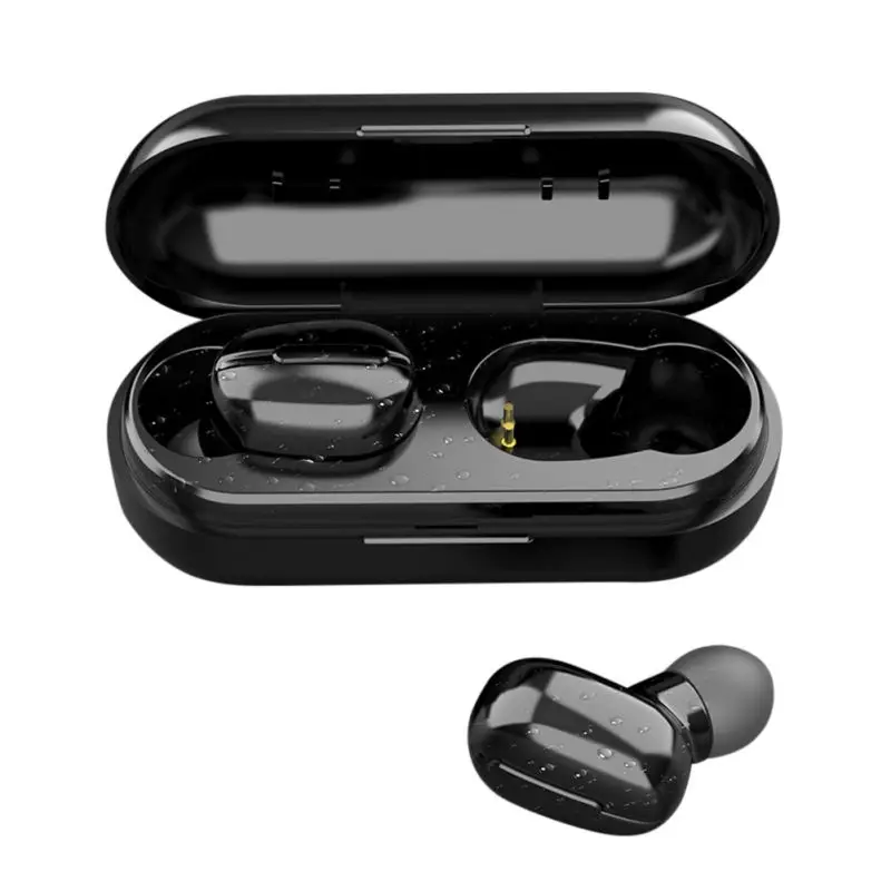 TWS Bluetooth Slušalke Streo Brezžični Čepkov z LED Power Prikaz Primera 3D Stereo Zvok IPX5 Nepremočljiva Binkoštni Polnjenje Box
