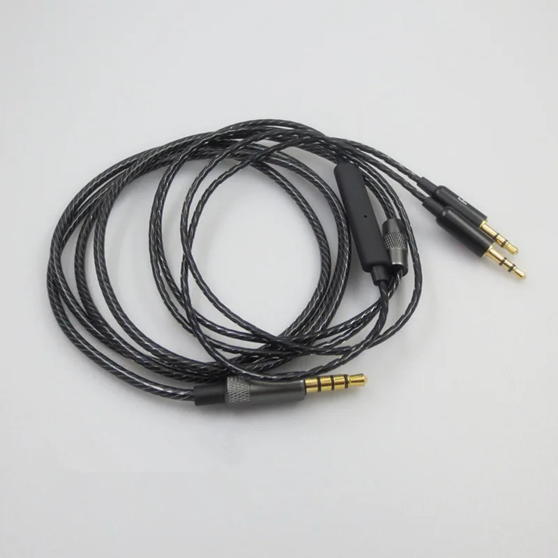 1,2 m Zamenjava Slušalke Kabel za Sol Republika Master Skladbe HD V8 V10 V12 X3 Slušalke Avdio Kabel z Mikrofonom