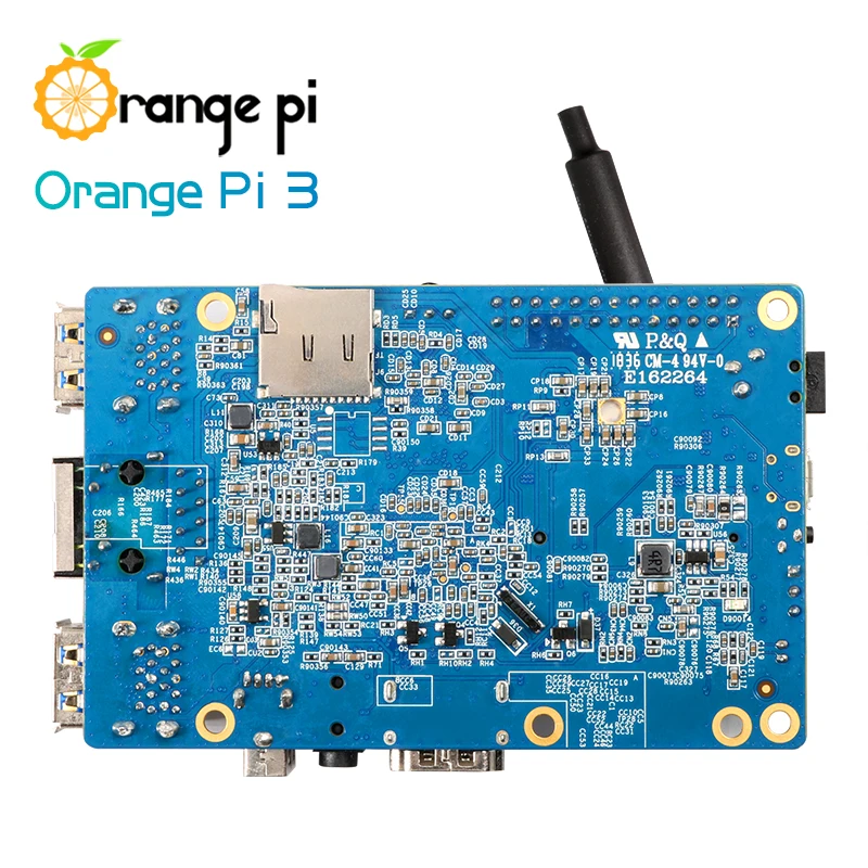 Oranžna PI3 2G8G EMMC Flash H6 Gb Ethernet Port AP6256 WIFI BT5.0 4*USB3.0 Podporo Android 7.0, Ubuntu, Debian Enoten Odbor
