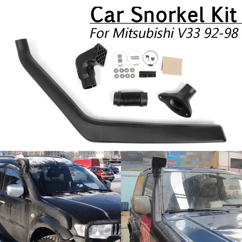 1Set Avto ABS Plastike Dovodi Zraka Deli Nastavite Auto Snorkel Komplet za Mitsubishi Pajero/Shogun Snorkel Komplet 90 - 99