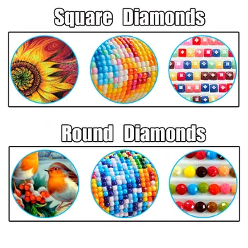 DIY Diamond Slikarstvo Navzkrižno Šiv Pisane opica Needlework Kvadratnih Diamond Vezenje Doma Dekoracijo Mozaik Kompleti