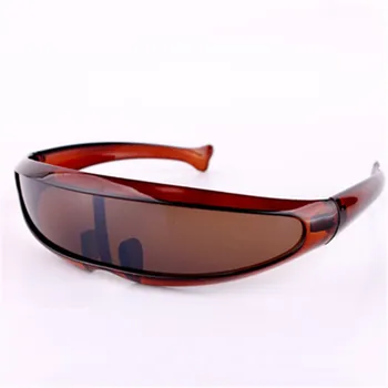 X-men Laser sončna Očala Za Moške živo Srebro Leče Očala Vožnje Individualnost Windproof sončna Očala Roboti Očala