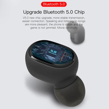 Brezžične Slušalke TWS Hi-fi Stereo Slušalke Bluetooth 5.0 Slušalke Touch Control Gaming Slušalke Nepremočljiva Z Mikrofonom
