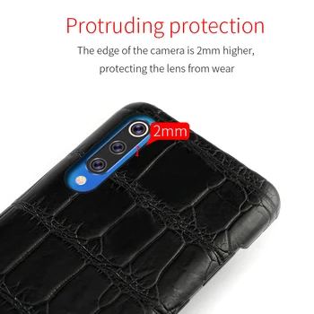 Luksuzni Krokodil Usnjena torbica Za Xiaomi mi 10 pro 9lite 9se 9 OPOMBA 10 primeru mobilni telefon Kritje za Redmi Opomba 9 9s pro 8T 8