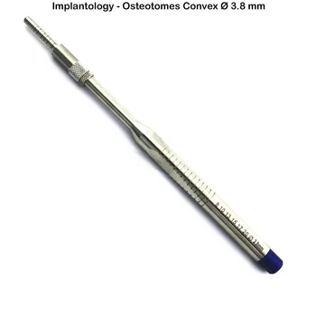 1 Kos Zobni Vsadki Osteotome Instrumenti Kosti iztiskanje Sajenje naprave maxillary Sinus Lift Naravnost ( Konveksna Nasveti)