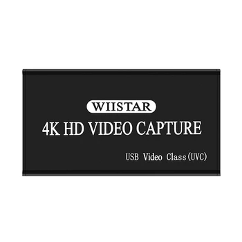 4K 1080P HDMI Video Capture Card Zanke-out Tip C do HDMI, USB Snemanje Polje Telefon Igra Grabežljivac Live Streaming za PS4 PC DVD