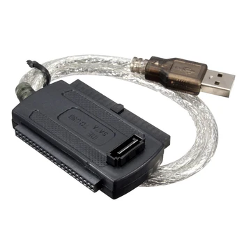 USB 2.0 Moški IDE, SATA Adapter Pretvornik-Kabel za Trdi Disk Adapter, Kabel za RAČUNALNIK 2.5