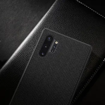Za Samsung Galaxy Note 10 Plus Primeru Nillkin Luksuzni Teksturo Slim Zadnji Pokrovček za Samsung Note 10 Plus Nilkin Silikonski Primeru Telefon