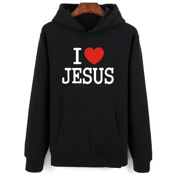 Jezus Christian Hooded moški puloverji in jopice Modni Črno puloverji in trenirke za pare Smešno Športna oblačila 4XL
