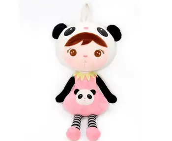 49 cm kawaii Polnjene Plišastih Živali, Risanka Otroci Igrače za Dekleta Otrok Rojstni dan Božično Darilo Keppel Panda Baby Metoo Lutka