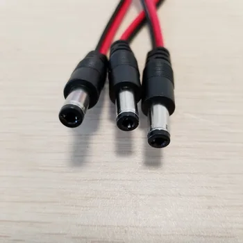 PCI-E 6Pin do 3 x DC 5.5*2,5 mm Adapter Napajalni Kabel za BTC Rudar DIY 12V 18AWG 1M