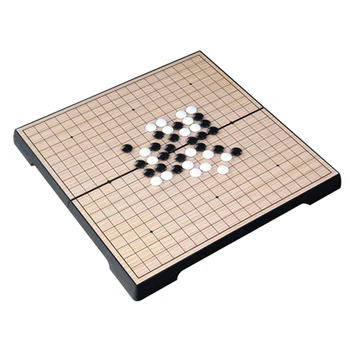 Kitajski Stare Igre Checker Zložljiva Miza Magnetni Pojdi Šahovska garnitura Prenosni Darilo ALS88