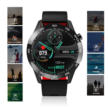 NOVE Pametne Watch F22L Moških Telesne Temperature, Dihanje, Usposabljanje Funkcijo Srčnega utripa Fitnes Tracker SmartWatch Android, iOS