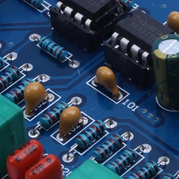 NE5532 OP-AMP HI-fi Ojačevalec Glasnost Zvonjenja EQ Nadzorni Odbor DIY Kompleti