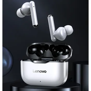 Original Lenovo LP1 TWS Brezžične Slušalke Bluetooth 5.0 Stereo Zmanjšanje Hrupa Bas Touch Kontrole Dolgo Pripravljenosti 300mAH Slušalke