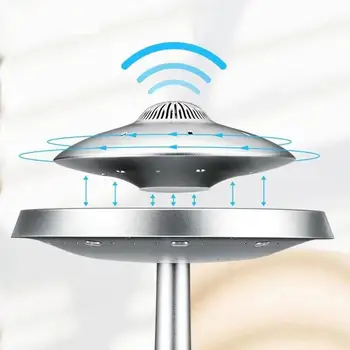 DJYG NLP Magnetnega lebdenja bluetooth stereo Brezžično polnjenje nlp življenje Brezžična tehnologija bluetooth zvočniki Moda lučka