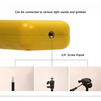 Ročni Led Stick LED Video Luč Profesionalni LED Bliskavico Vedio Fill Light Nastavljiva Temperatura Barve 3200K-5600K