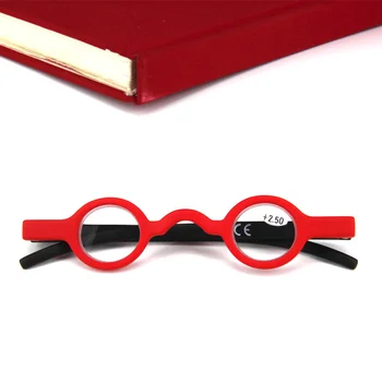 2020 Majhne Obravnavi Očala Moški Ženske Krog Okvir Presbyopic Očala Letnik Črna Rdeča Očala Okvir Krog Obravnavi Očala