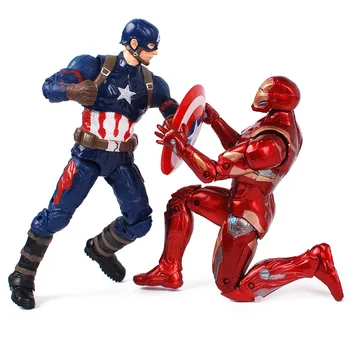 Marvel Avengers Endgame Igrače Anime Akcijska Figura, Thor Kladivo Ironman, Iron Man, Hulk, Captain America Legende Thanos Spiderman Loki