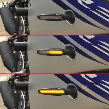Za Kawasaki ZX 12 10 6 R Ž 900 650 800 250 NINJA 250 300R LED Motocikel Vključite Opozorilne Luči Utripajoča Signalna luč Dodatki