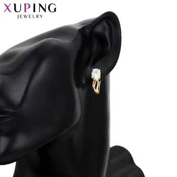 Xuping Evropski in Ameriški Stil Uhani Elegantno Obroče za Ženske Temperament Stil Nakit Stranka Darila 80303