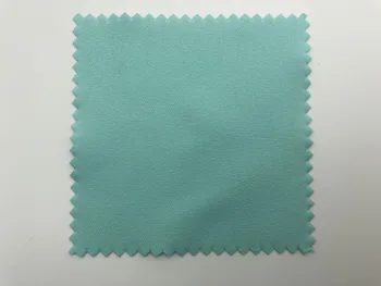 200pcs 8*8 cm Srebrni Nakit za Poliranje, Čiščenje Čiščenje Krpo Opp Posamezne Vrečke za Pakiranje Mikrovlaken Suede Fabric Materiala