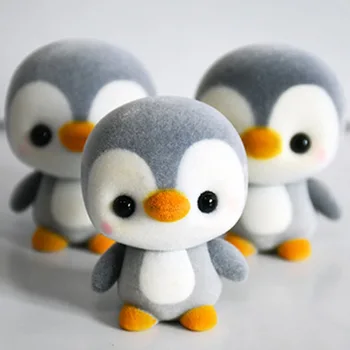 5.5 CM Super Srčkan Zgrinjati Pingvin Lutka Kawaii Mini Akcijska Figura, Okraski, Igrače Za Otroke, Dekleta Lepe Igrače Božično Darilo