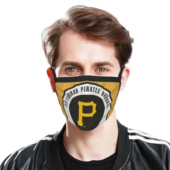 Pirati-V Pittsburghu Proti Prahu Za Večkratno Uporabo Diy Masko Logotip Mesto