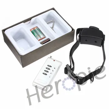 Heropie Stilsko Visok Standard Daljinsko Električno Krmiljenje Hišnih Pes Usposabljanja Ovratnik Z Controler LED Osvetlitev