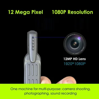 Full HD 1080P Mini Kamera T189 Glas, Video Snemalnik Wearablel Mini Fotoaparat Pen DVR Digital Mini DV Kamera, Digitalni Fotoaparat,