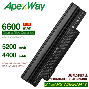 ApexWay Laptop Baterija za Acer Aspire one 253H 532h 532 G AO532h za eMachines 350 UM09H31 UM09H41 UM09G31 UM09H75 eM350 NAV51