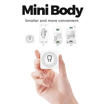 16A Mini Wifi Smart DIY Stikalo Podpira 2 Način za Nadzor, Pametni Dom Univerzalni Modul Deluje Z Alexa googlova Domača stran Smart App Življenje